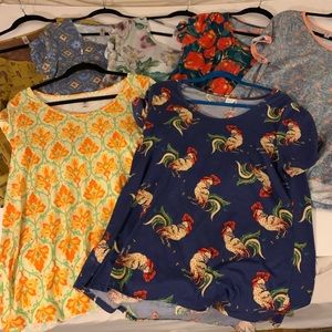 LulaRoe classic tee bundle